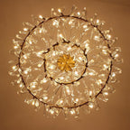 Kylia 2 Tier Ring Crystal Chandelier 60”