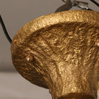 Kamal Branch Brass Crystal Flushmount