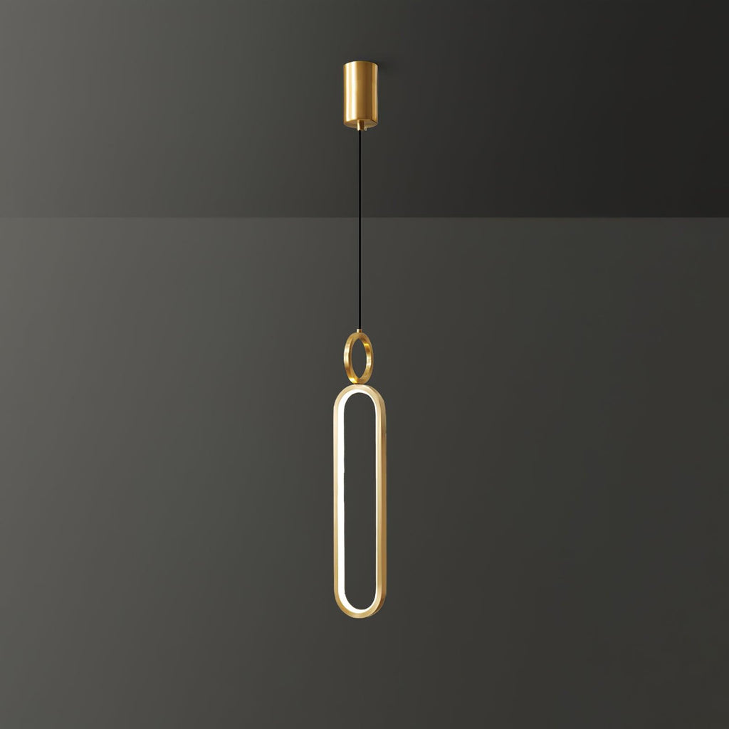 Oval Rings Pendant Light