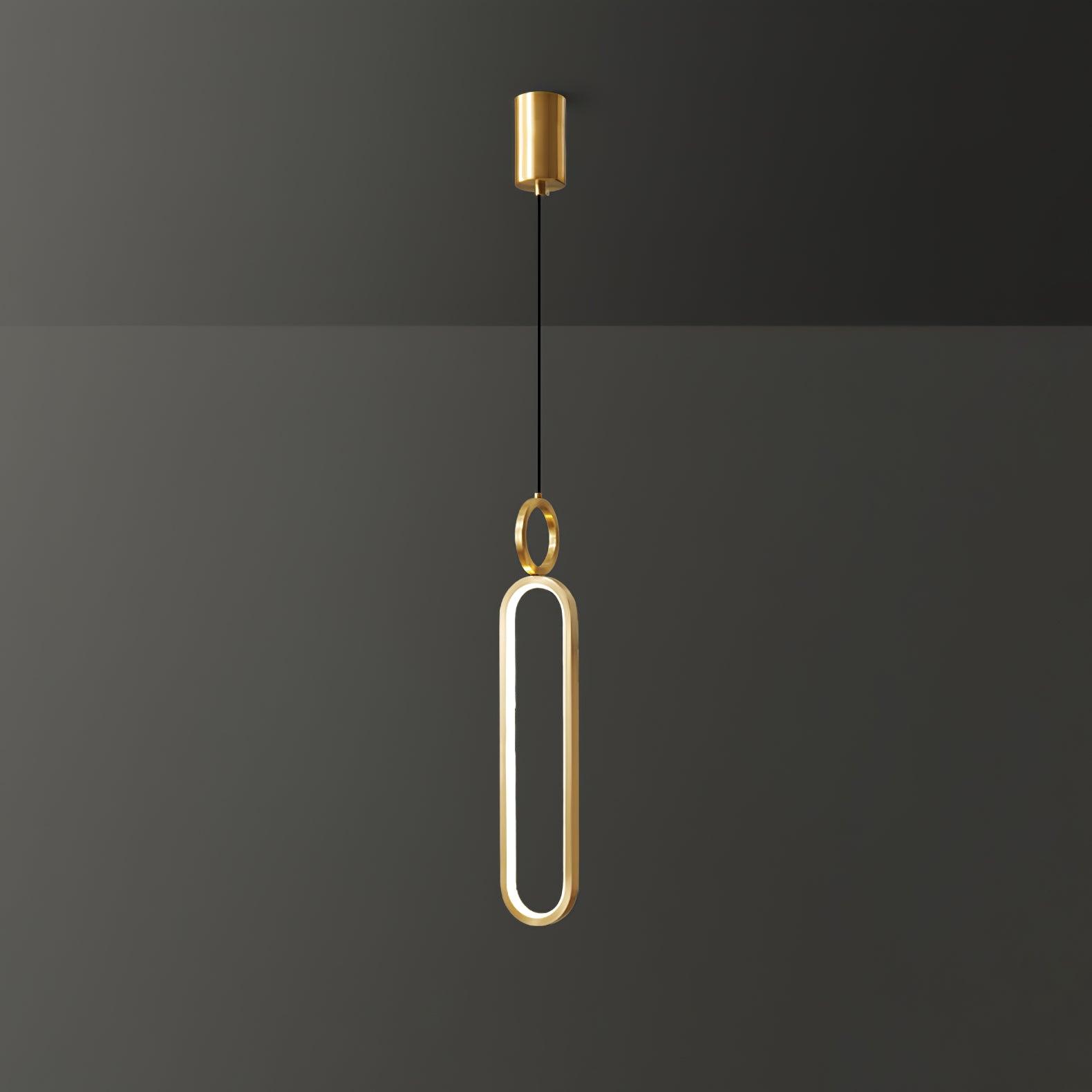 Oval Rings Pendant Light