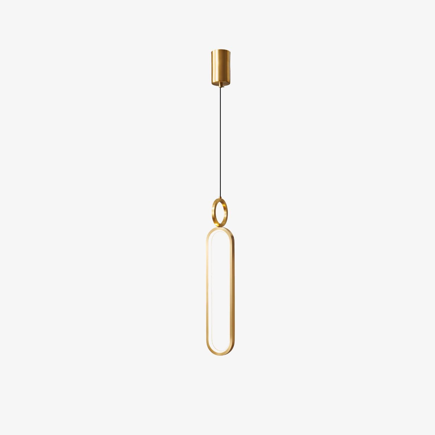 Oval Rings Pendant Light