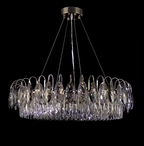 Luxurious K9 Crystal Chandelier Modern Ceiling Light Fixtures Set for Living Room / dining Room