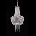 Luxury Modern Empire Crystal Chandelier for Foyer / entryway / Living Room