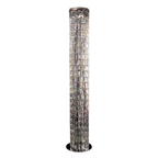Modern Luxury Crystal Cylinder Flush Mounted Chandelier