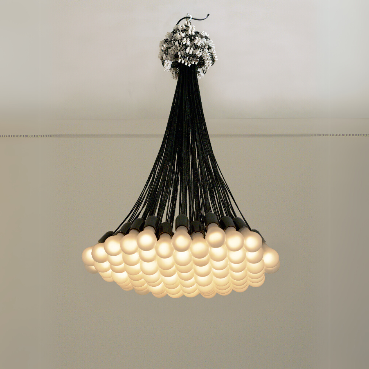 Modern Flower Bouquet-Inspired 85-Light Chandelier