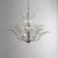Modern Luxury Branches Crystal Chandelier for Low-Ceiling