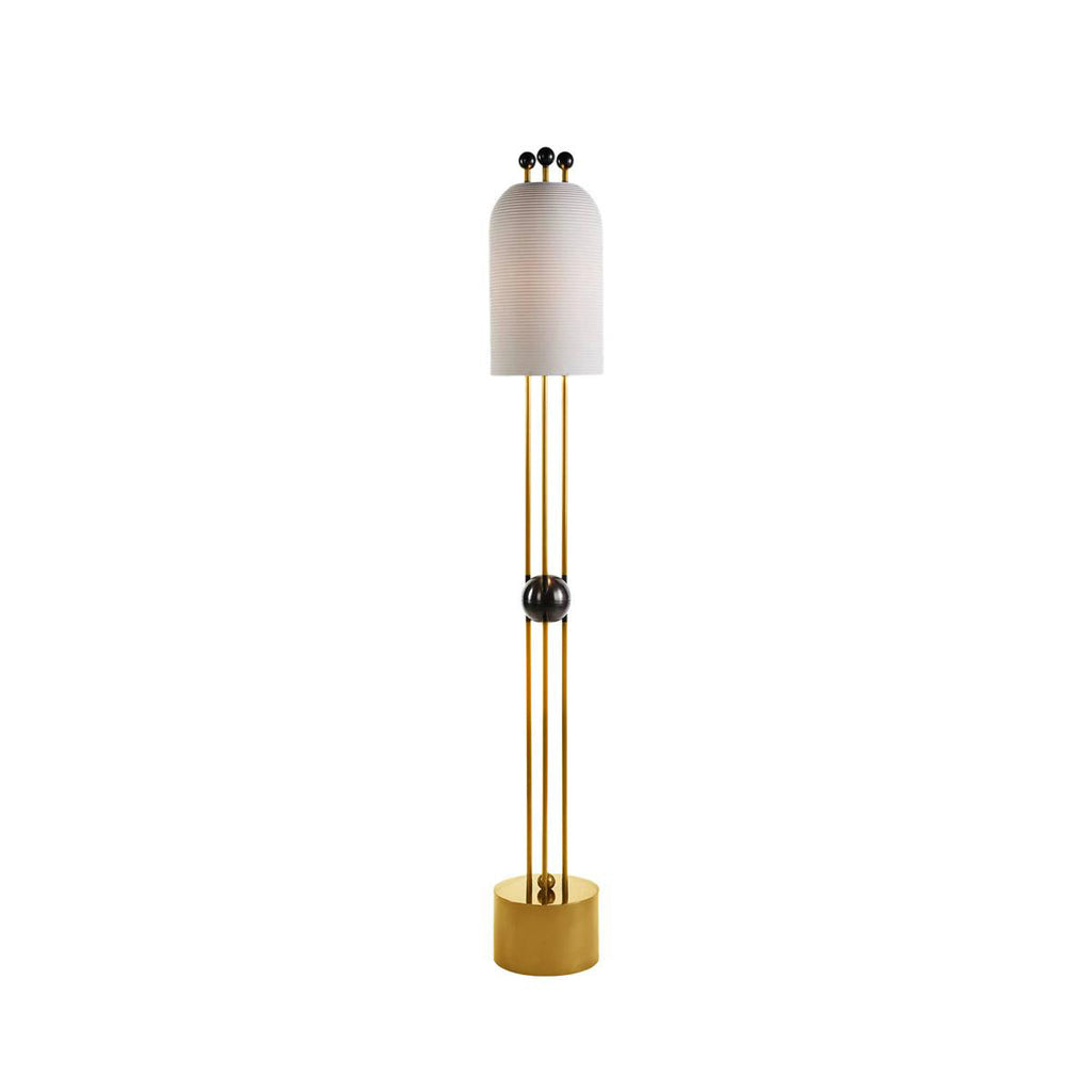 Lantern Glass Floor Lamp
