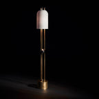 Lantern Glass Floor Lamp