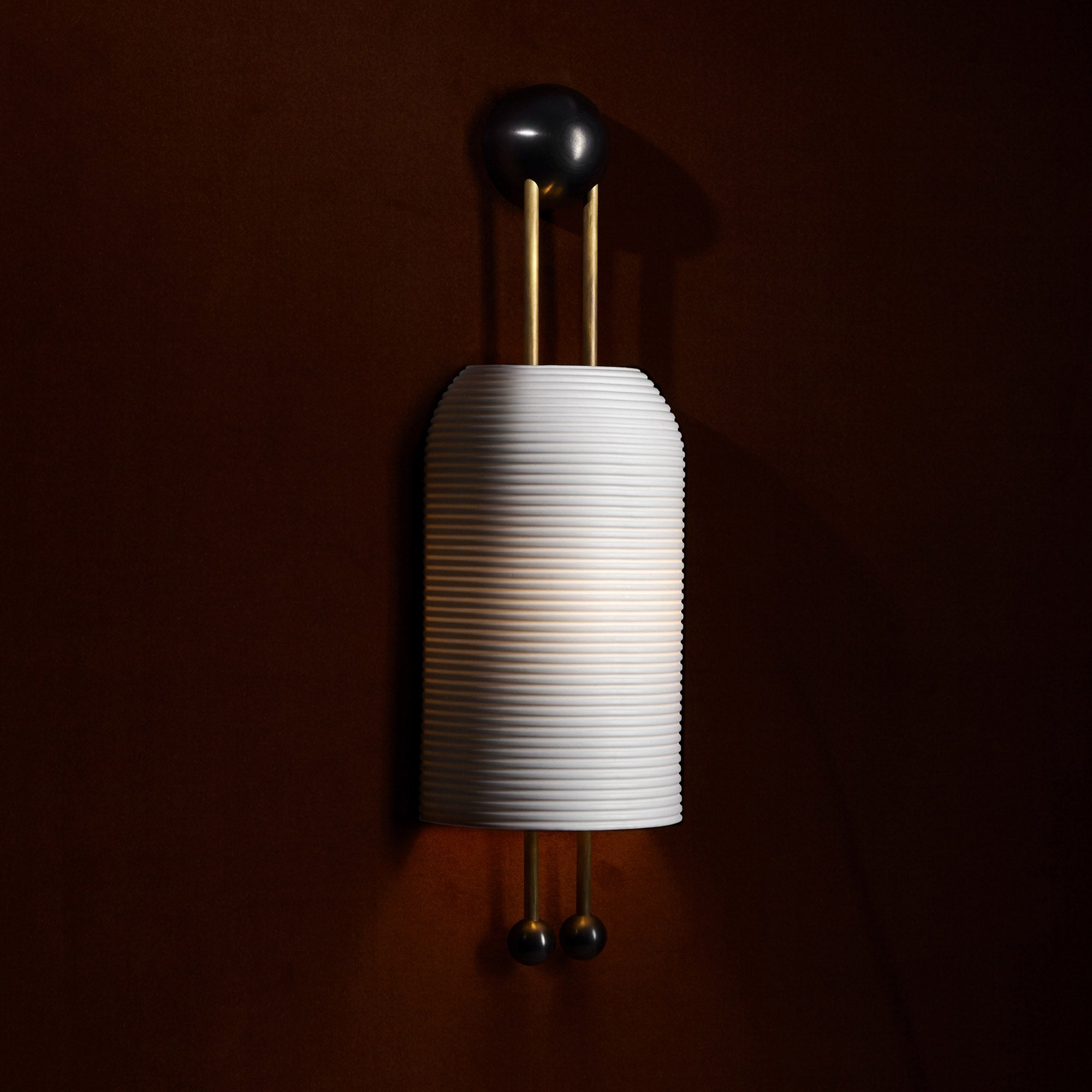 Zelaeora Modern Minimalist Glass Lantern Sconce Wall Lamp