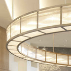 Large Round Ring Chandelier