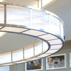 Large Round Ring Chandelier