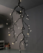 Large Long Branch Flower Chandelier