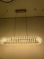 Leaf Glass Chandelier