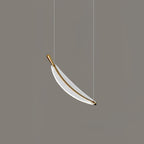 Leaf Crystal Spiral LED Chandelier