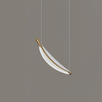 Leaf Crystal Spiral LED Chandelier