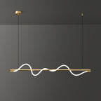 Linear Curve Island Pendant Lamp
