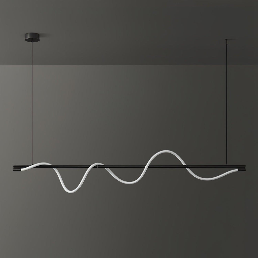 Linear Curve Island Pendant Lamp