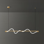 Linear Curve Island Pendant Lamp