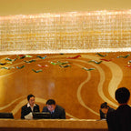 Long Reception Crystal Chandelier