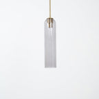 Long Tube Glass Pendant Light