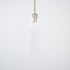 Long Tube Glass Pendant Light