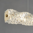 Long Crystal Pendant Lamp