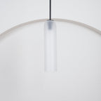 Long Tube Glass Pendant Light