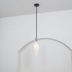 Long Tube Glass Pendant Light
