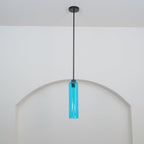 Long Tube Glass Pendant Light