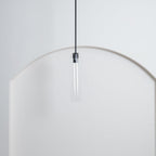 Long Tube Glass Pendant Light
