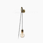 Loop Minimalist Wall Light With Wall Socket