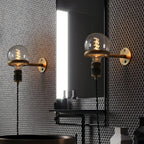 Loop Minimalist Wall Light With Wall Socket