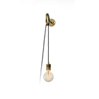 Loop Minimalist Wall Light With Wall Socket