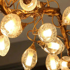 Levi Luxury Brass Branch Chandelier