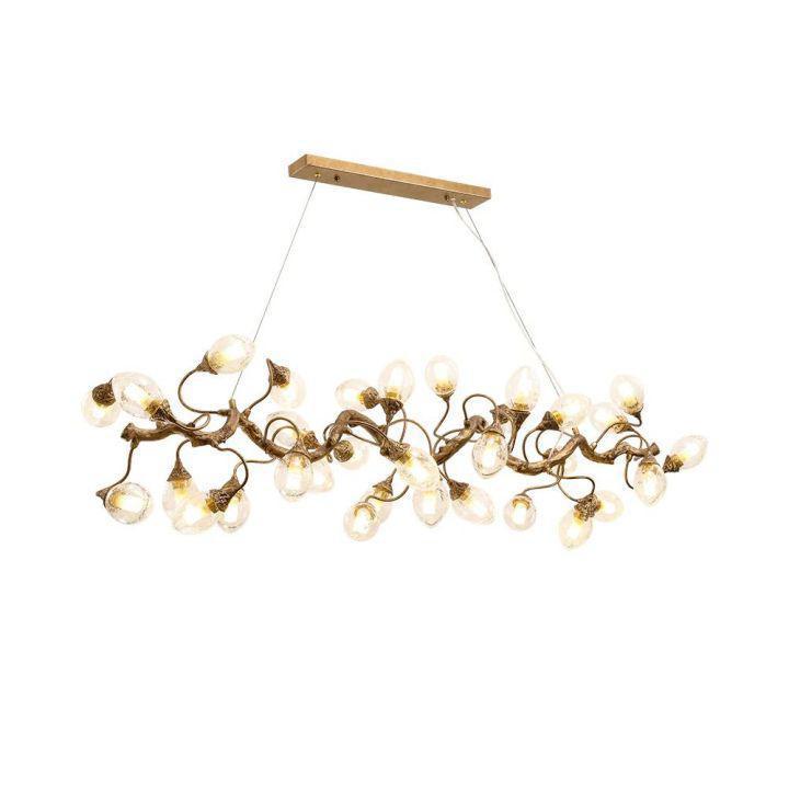 Levi Luxury Brass Branch Chandelier