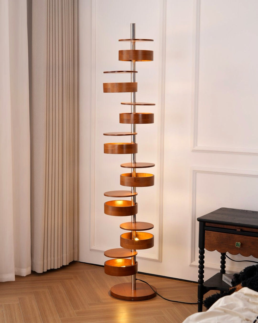 Luminis Wooden Floor Lamp