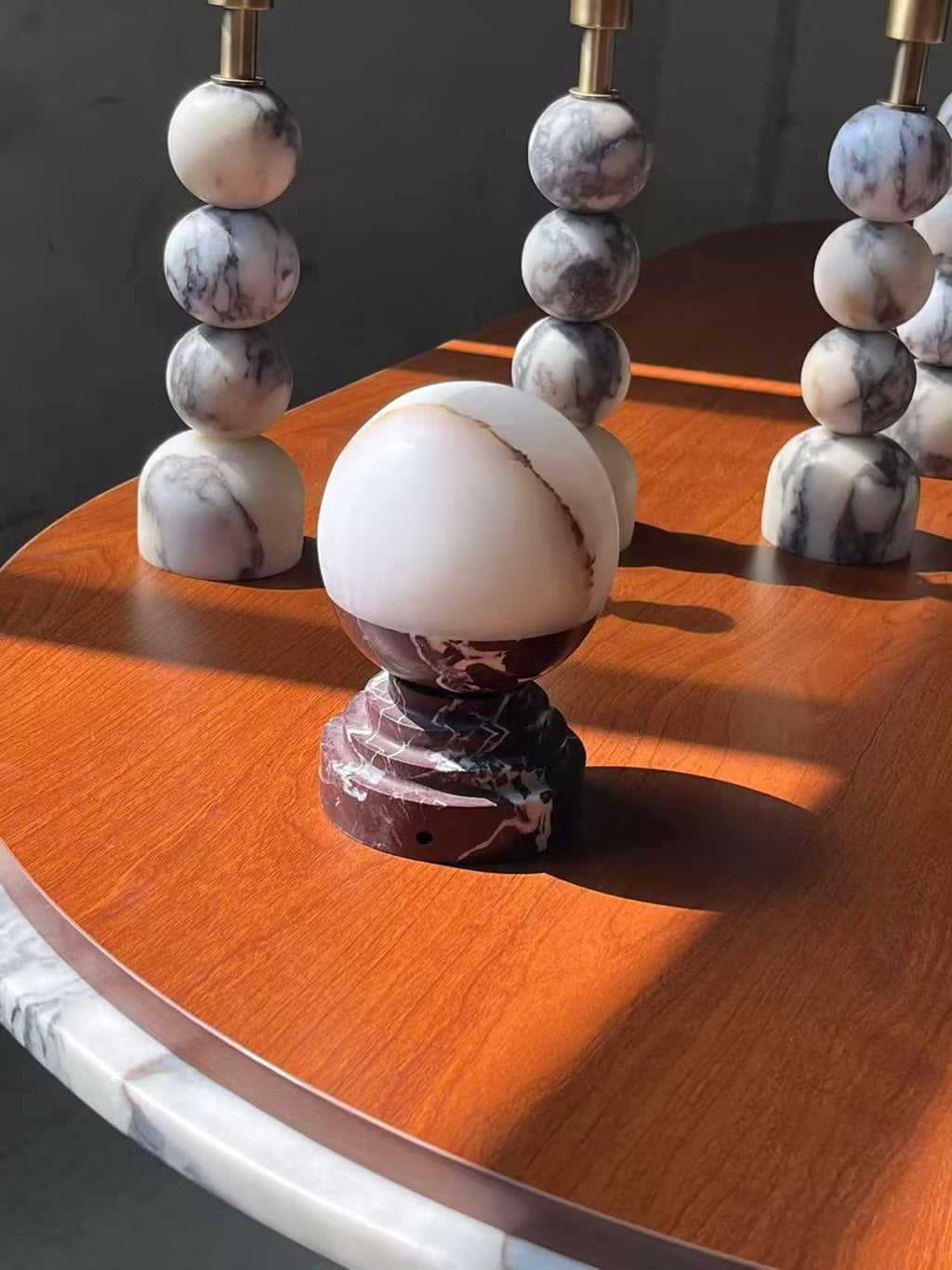 Lunar Marble Table Lamp