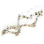 Galaxy Lustre Meteor Shower Crystal Spiral Chandelier