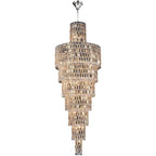 Luxury Large Crystal Chandelier for Hight Ceiling Living Room Long Staircase Light