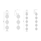 Dawn Crystal Wall Sconce