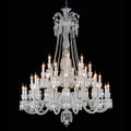 Large 36 Lights Baccarat Crystal Chandelier
