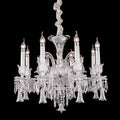 8 Lights Small Bell Baccarat Chandelier