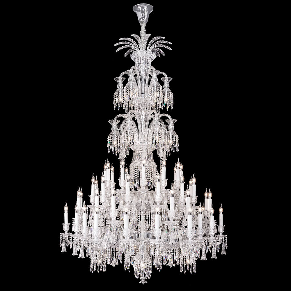 73 Lights Baccarat Bell Crystsal Chandelier