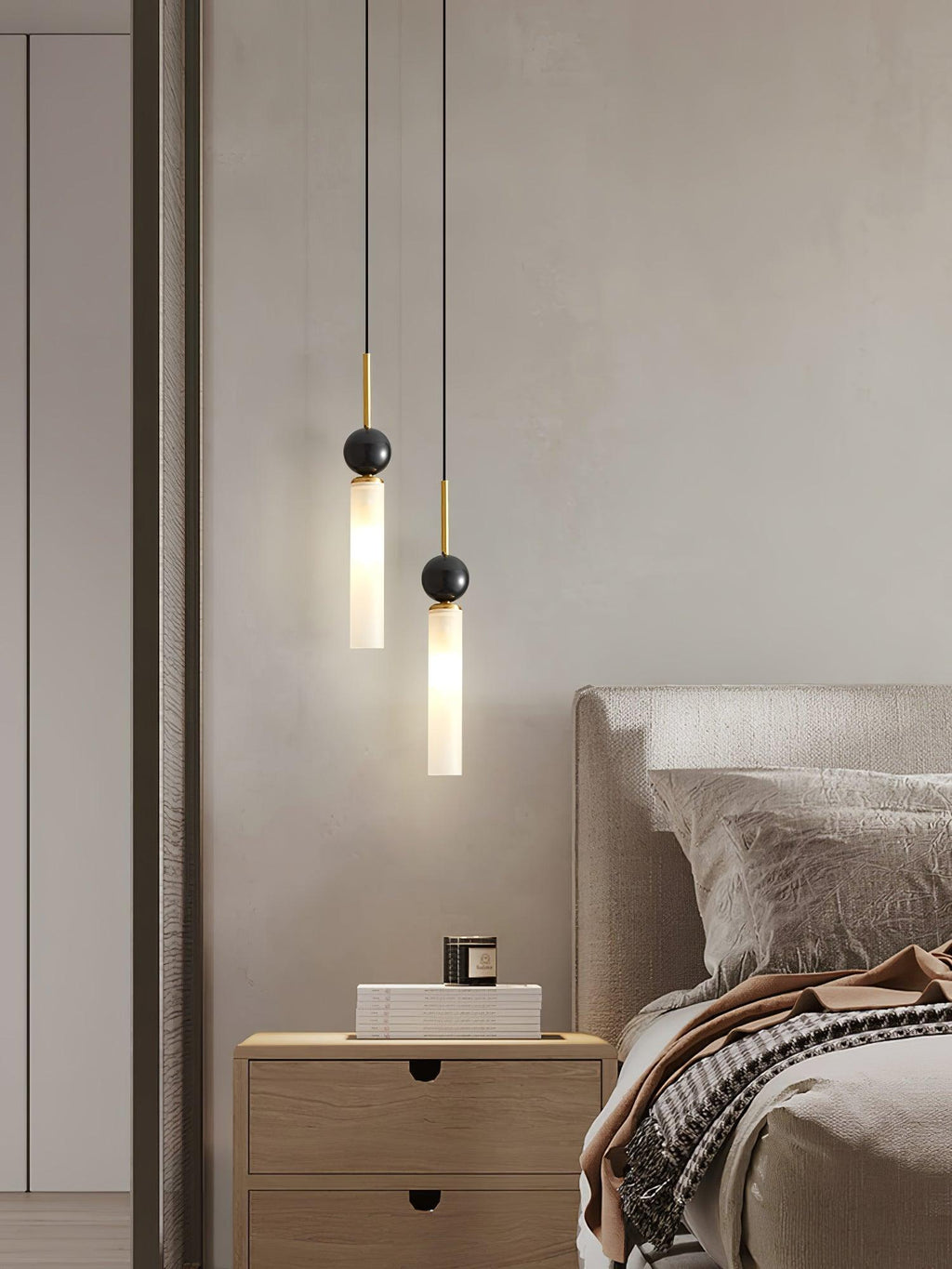 Marble Vertical Pendant Lamp