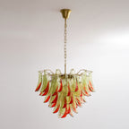 Emerald Flame Murano Glass Chandelier