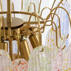 Mazzega Murano Glass Chandelier