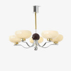 Medieval Glass Bowl Chandelier