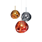 Multi Lava Round Chandelier