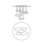 Mercury Ceiling Lamp