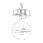 Mercury Ceiling Lamp